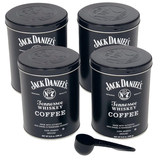 Jack-Daniels-Coffee-(4-Pack,-8.8oz-Each)-Bundled-with-Complimentary-Measuring-Spoon---400