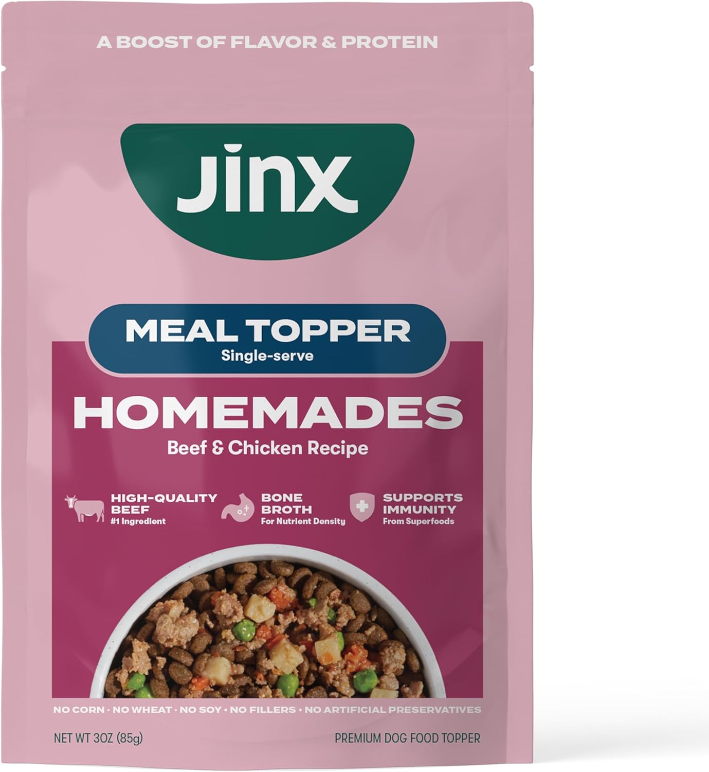 Jinx-Beef-&-Chicken-Wet-Dog-Food-Pouches,-Meal-or-Dog-Food-Topper-2204
