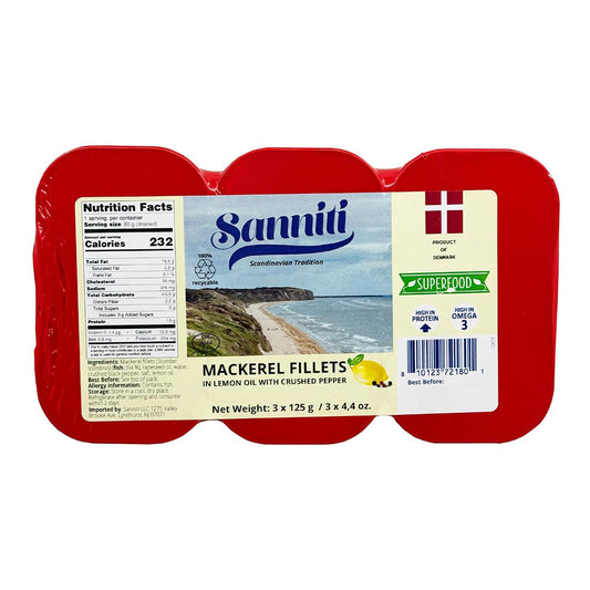 Sanniti-Mackerel-Fillets-in-Lemon-Oil-with-Crushed-Pepper-|-Super-Food-|-533