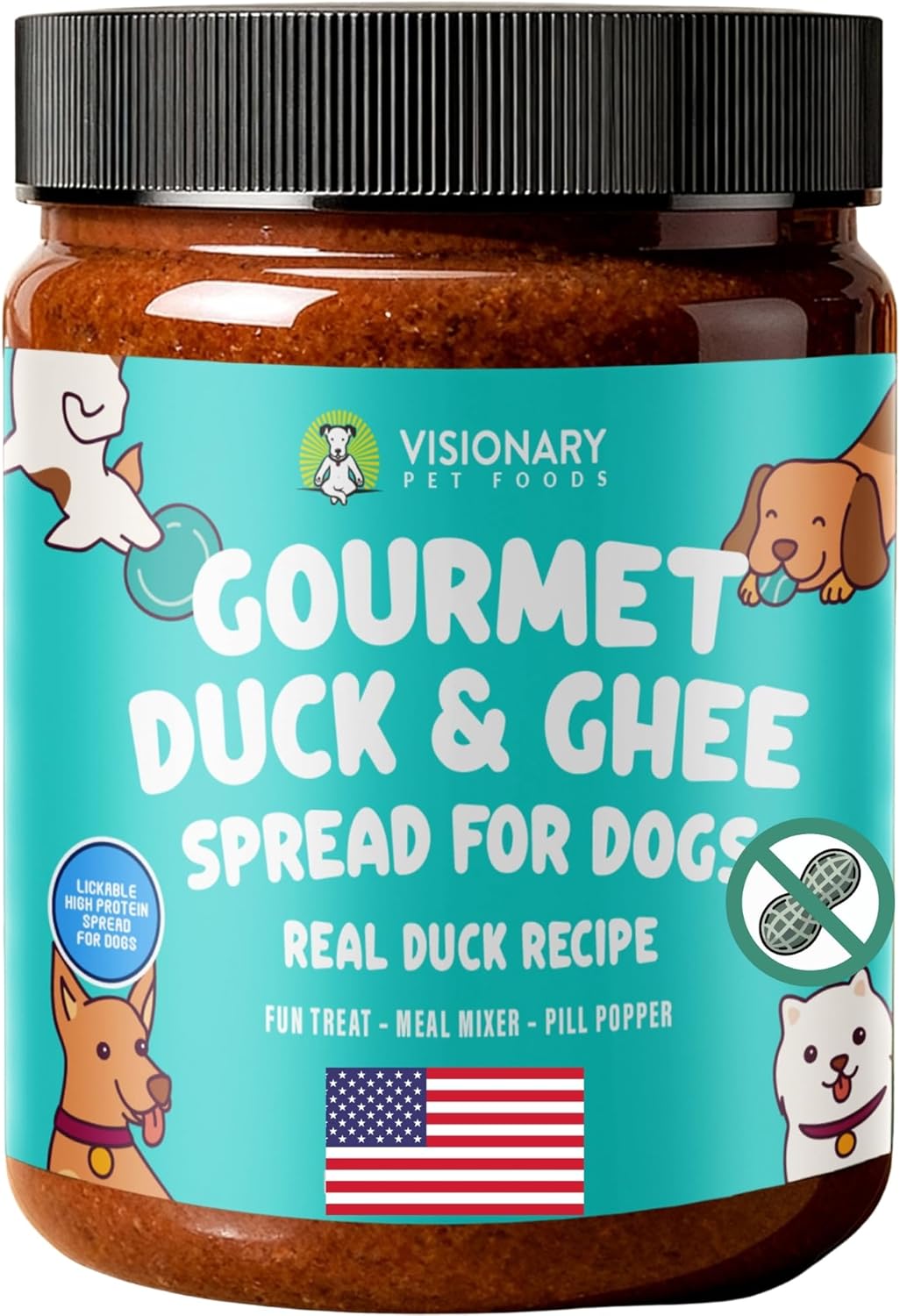 Visionary-Pet-Foods-Salmon-Meat-Spread---Healthy-Dog-Treat---Alternative-to-1397