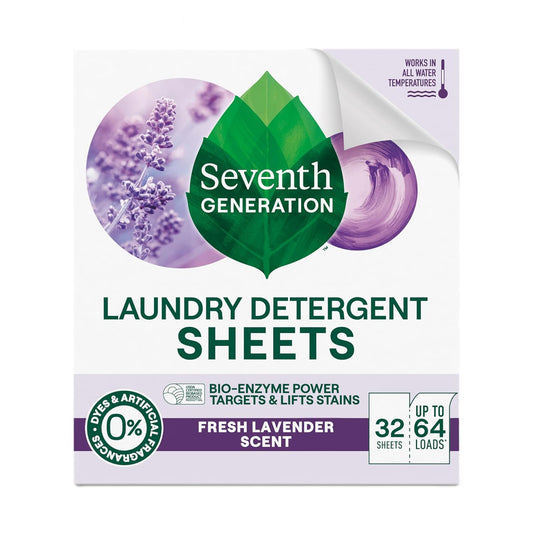 SEVENTH-GENERATION-Lavender-Laundry-Sheets,-32-CT-----------1331