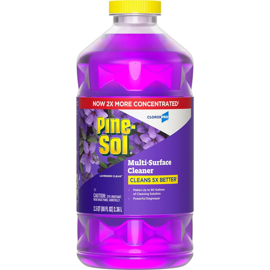Pine-Sol-Multi-Surface-Cleaner,-CloroxPro,-2x-Concentrated-Formula,-Lavender-Clean,-80-5098