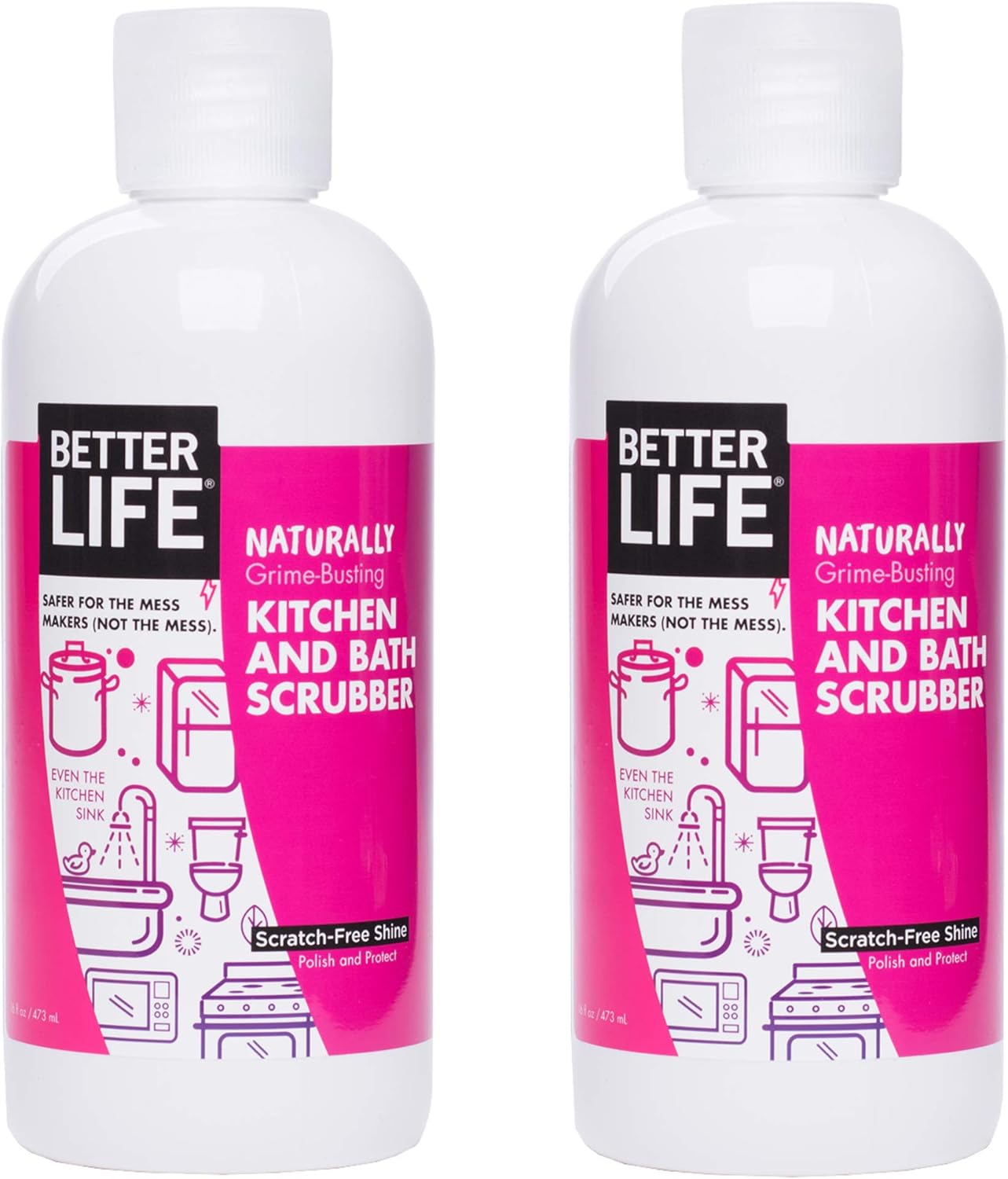 Better-Life-Natural-Kitchen-and-Bath-Scrubber,-16-Ounces-(Pack-2350