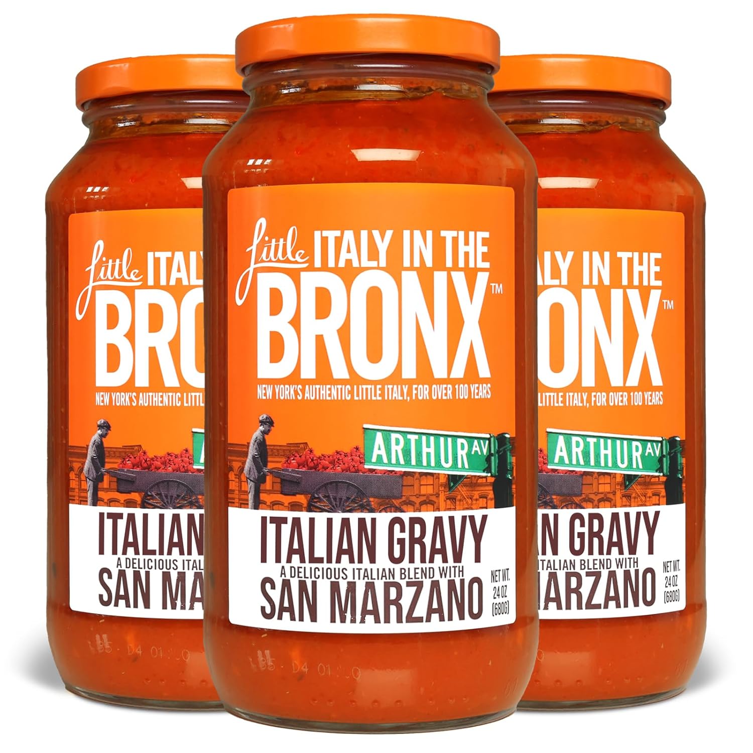 Little-Italy-Bronx-Italian-Gravy-Sauce---Marinara-Sauce,-Pasta-Sauce,-Tomato-171