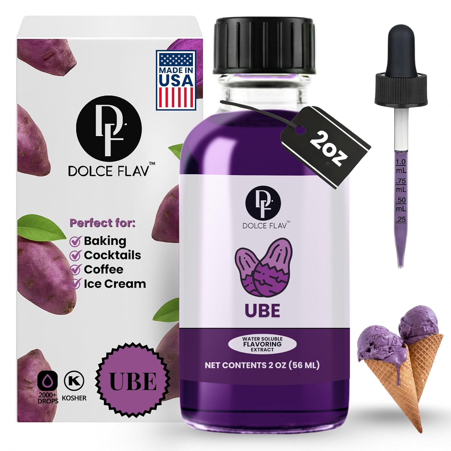Dolce-Flav-Purple-Ube-Extract-–-2-Ounce-Water-Soluble-Kosher,-Sugar-Free,-Concentrated-Ube-for-2057