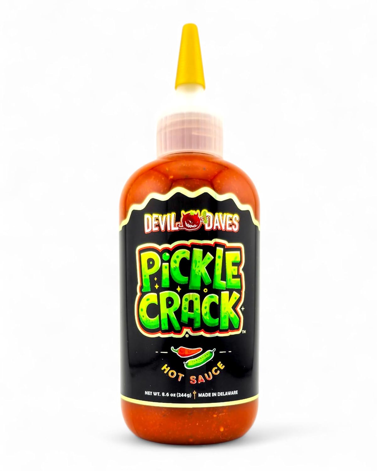 Dill-Pickle-Hot-Sauce-|-Devil-Daves-Pickle-Crack---Medium-Heat,-1629