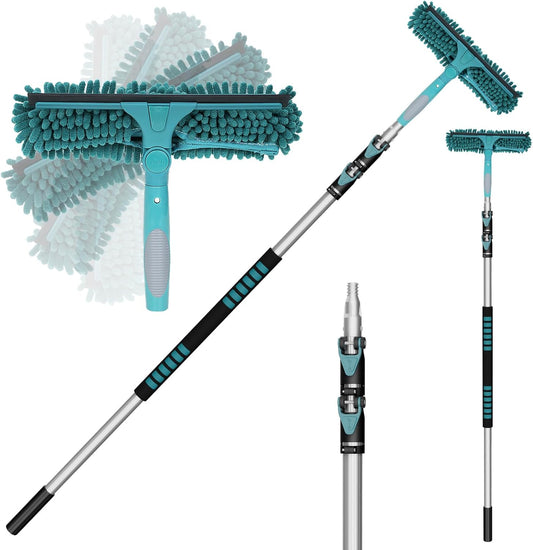 20-Feet-High-Reach-Window-Squeegee-with-5-12Ft-Extension-Pole,-4892