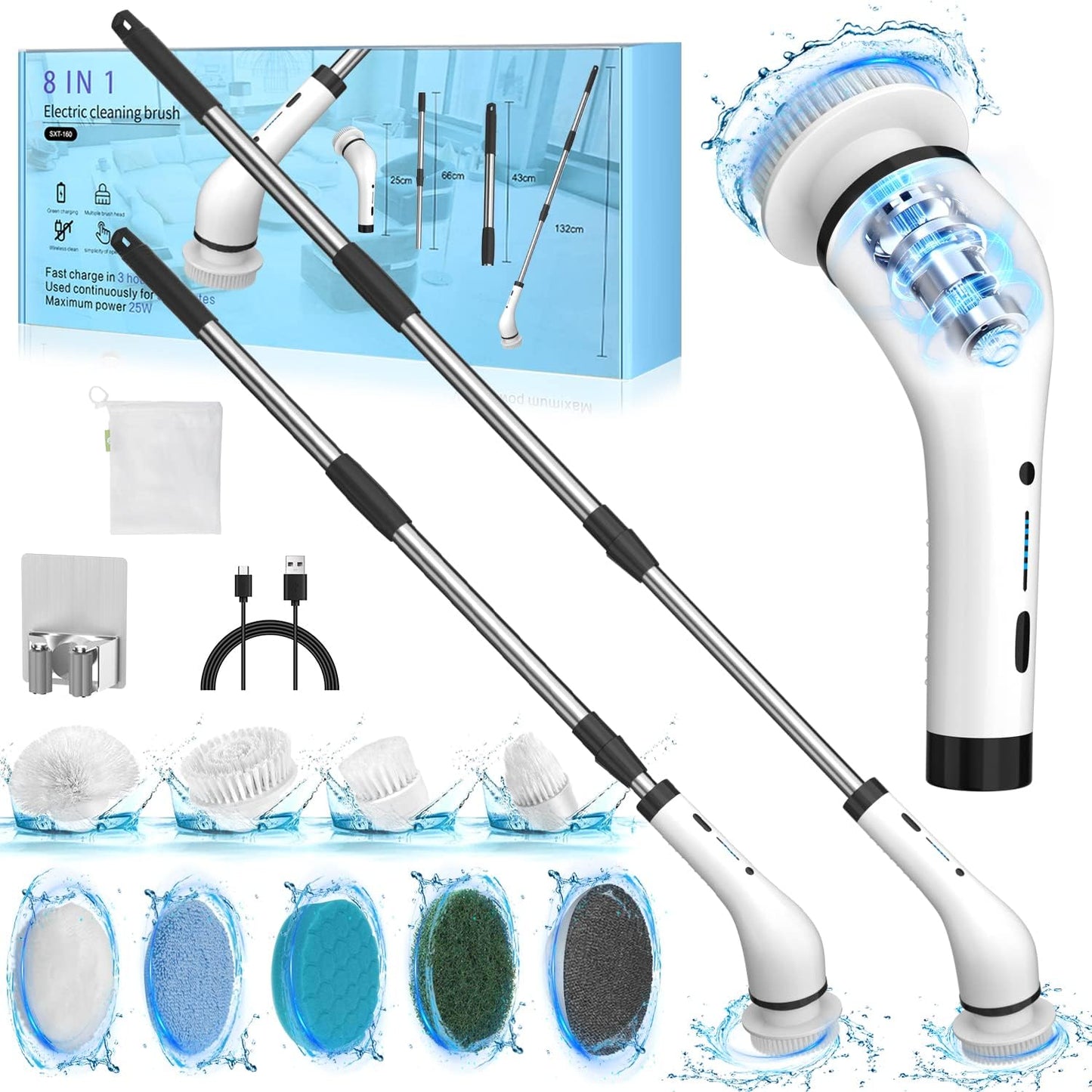 SZFIXEZ-Electric-Spin-Scrubber,-Shower-Cleaning-Brush,-2-Adjustable-Speeds-275