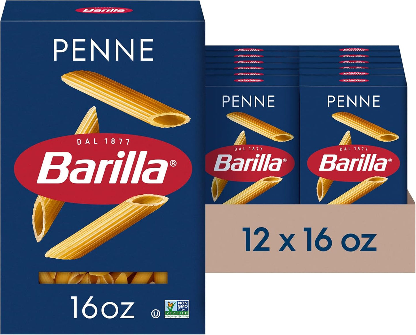 Barilla-Penne-Pasta,-16-oz.-Box-(Pack-of-1914