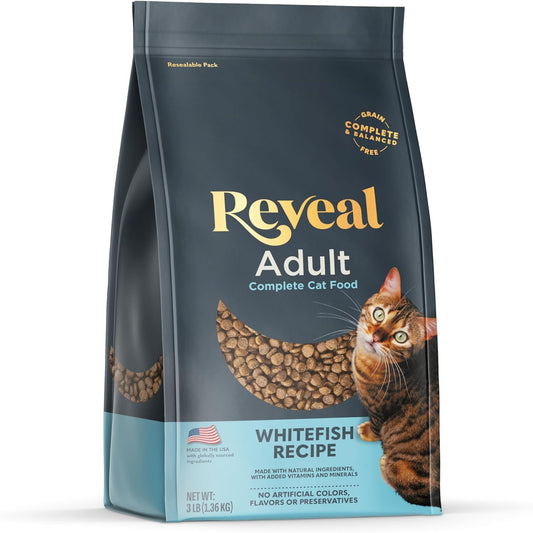Reveal-Natural-Adult-Dry-Cat-Food,-High-Protein,-Grain-Free-with-Vitamins-Minerals,-&1638