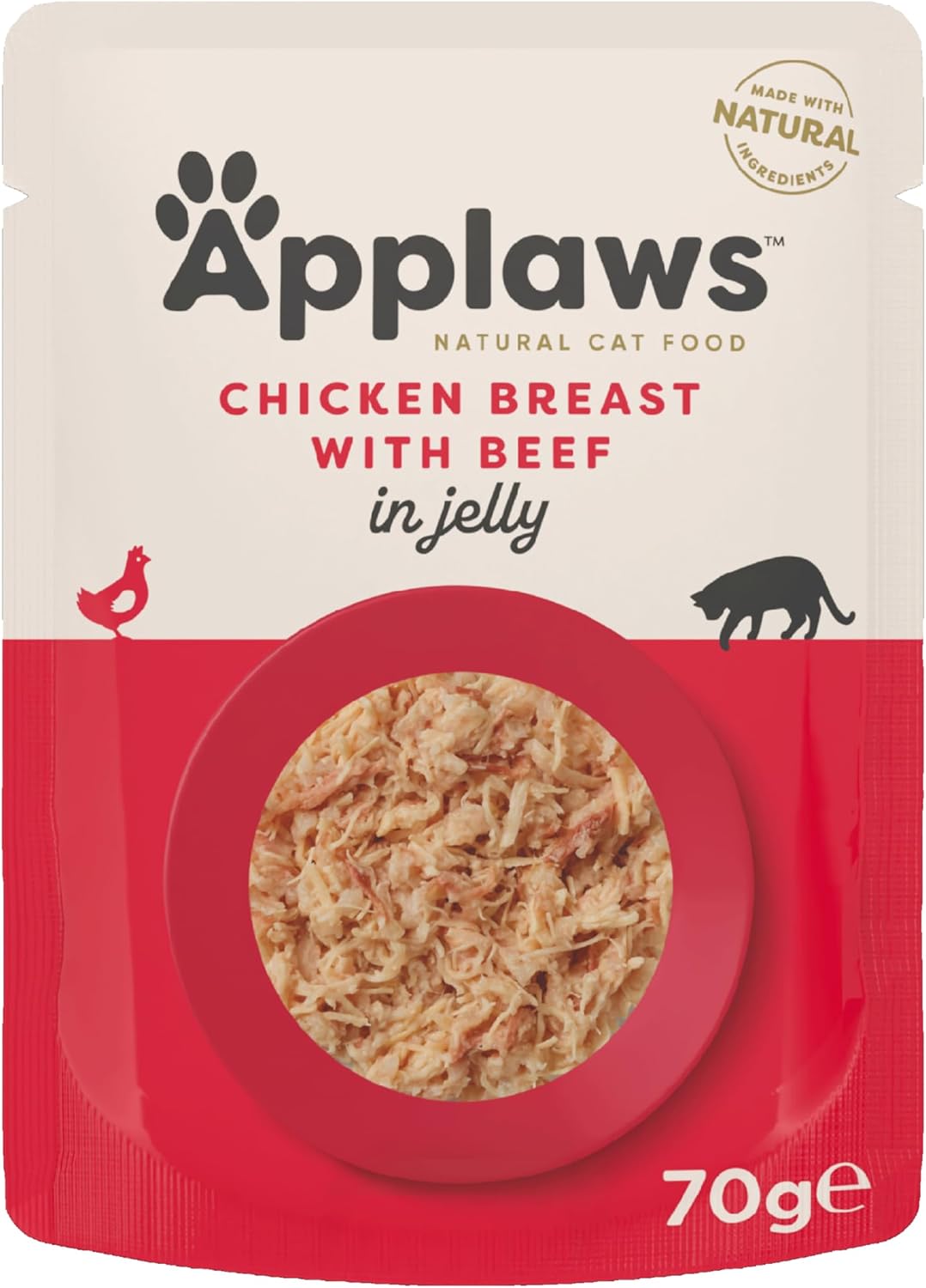Applaws-Cat-Pouch-Chicken-with-Beef-in-Jelly,-70-g,-Pack-16----156