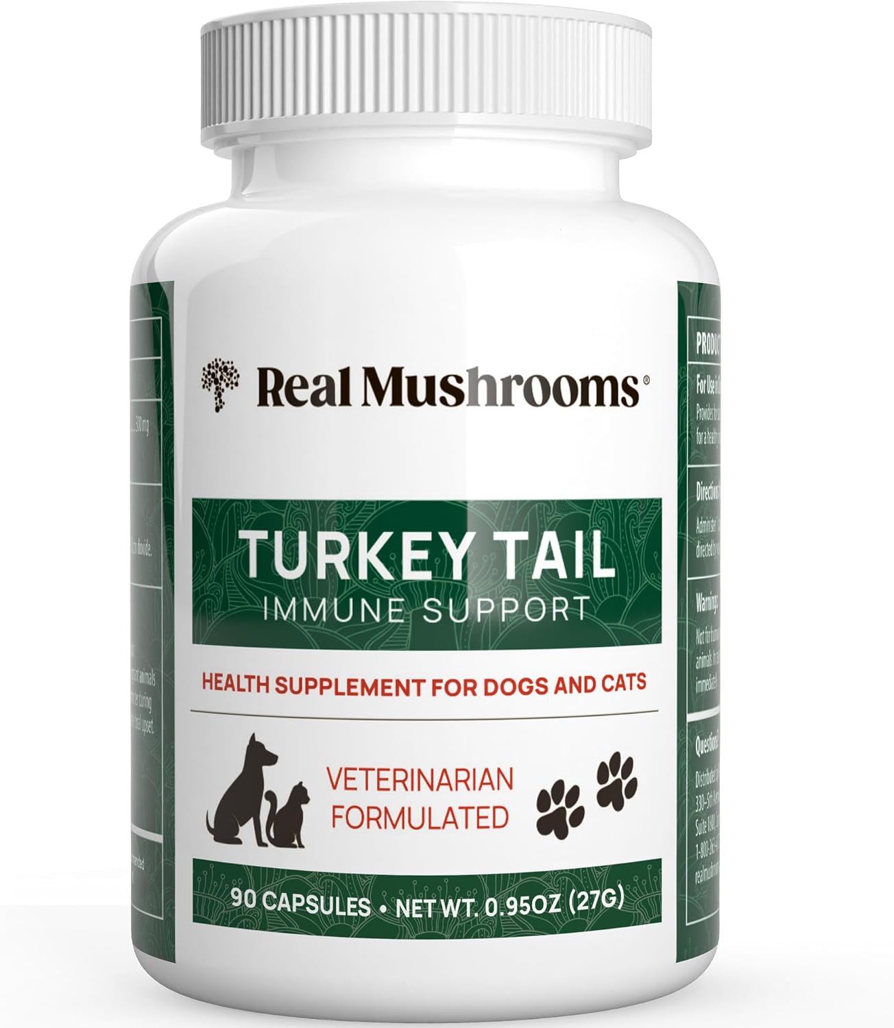 Real-Mushrooms-Turkey-Tail-Capsules-for-Pets-–Cat-Probiotics-&-Dog-–-447