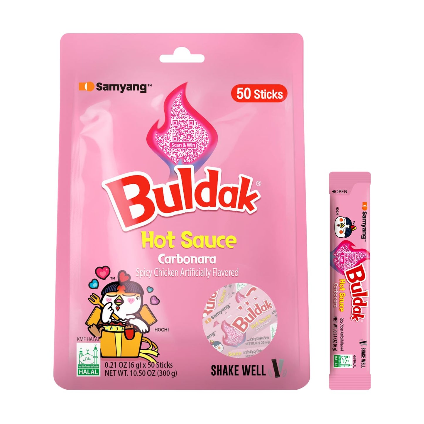 Samyang-Buldak-Korean-Spicy-Hot-Chicken-Stick-Sauce-Carbonara-Flavor-Authentic-Korean-1194