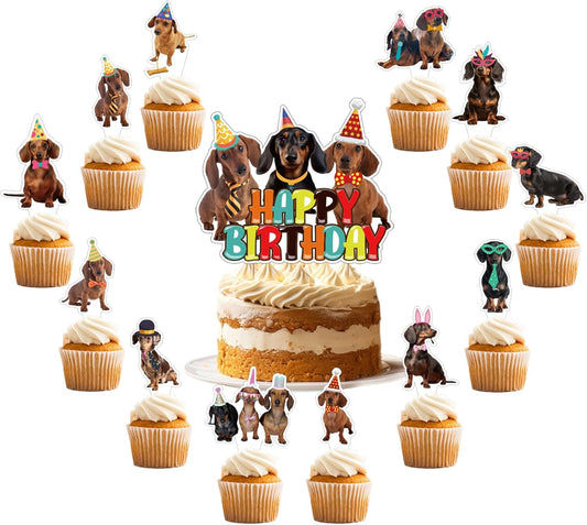 25-Dachshund-Cake-Toppers---Dachshund-Dog-Cake-Decorations-for-Parties-&-----89