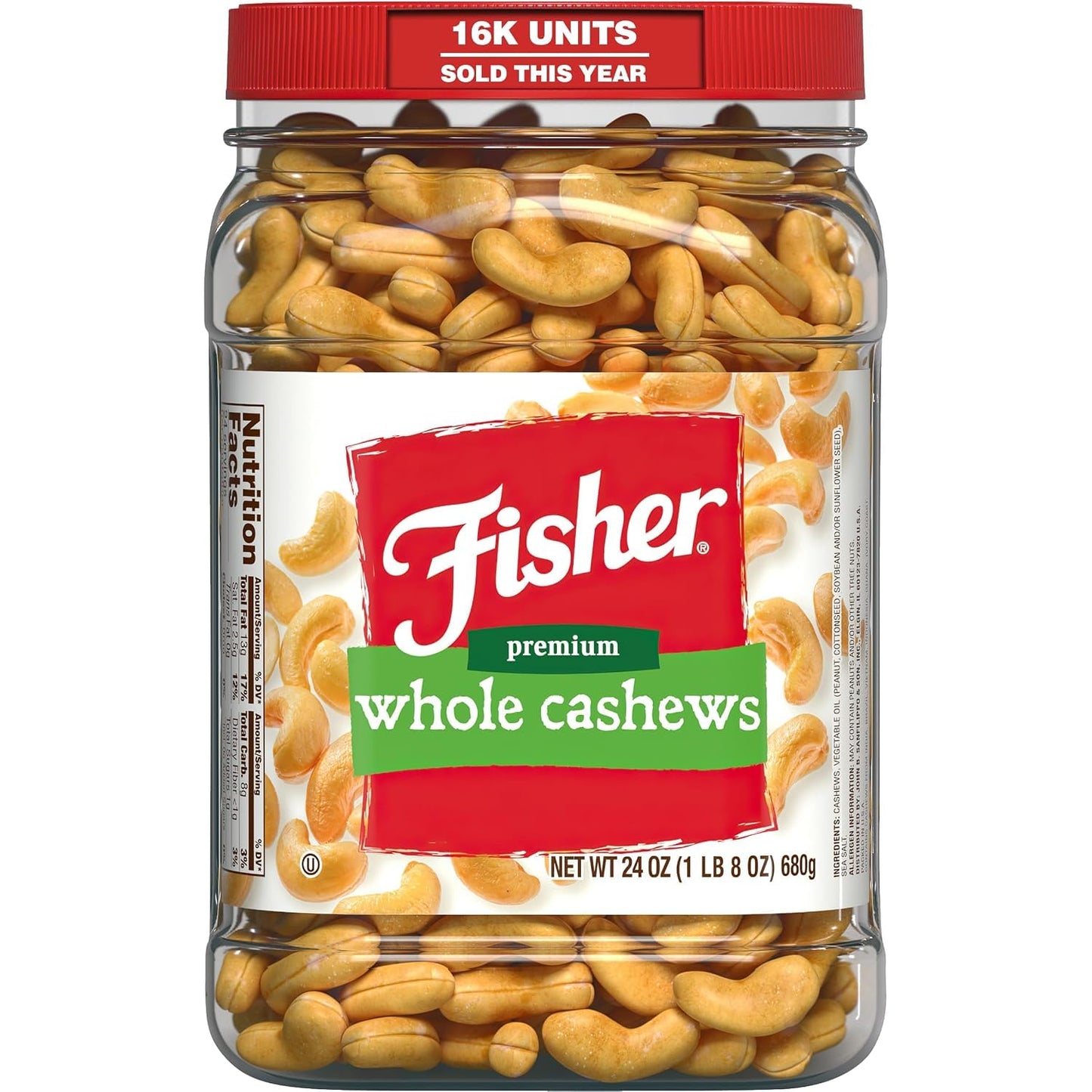 Fisher-Snack-Premium-Whole-Cashews,-24-Ounces,-Roasted-with-Sea-Salt,--No-Artificial-Colors-Flavors,-1026