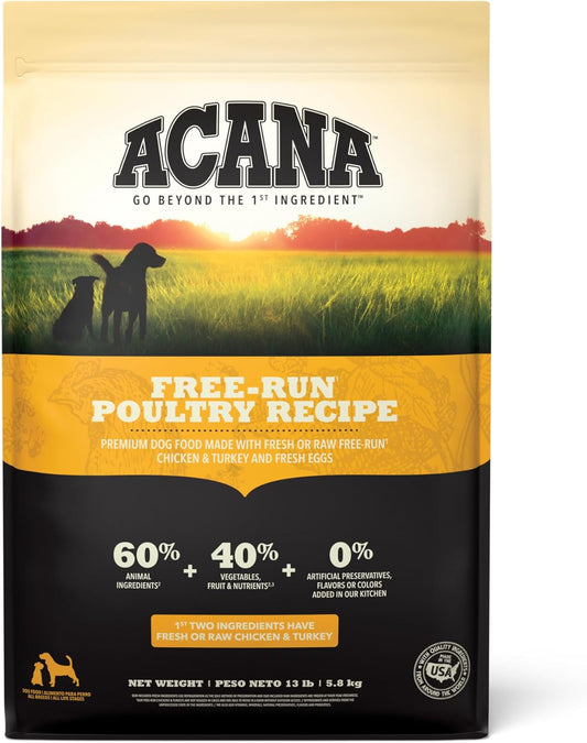 ACANA-Grain-Free-Dry-Dog-Food-Free-Run-Poultry-Recipe-13lb-Bag---1684