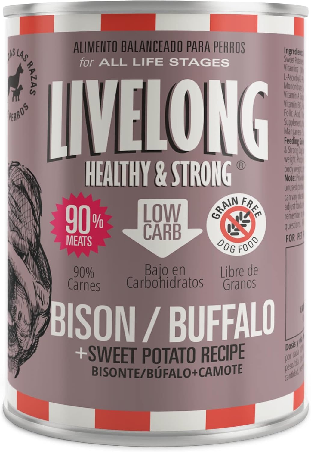 Livelong-Healthy-&-Strong:-12-Pack:-Bison/Buffalo-&-Sweet-Potato-Recipe---12.5oz-210