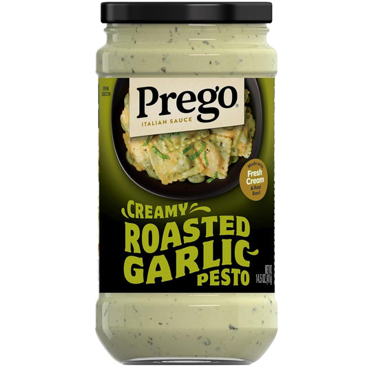 Prego-Creamy-Roasted-Garlic-Pesto-Pasta-Sauce,-14.5-oz-Jar-----2045