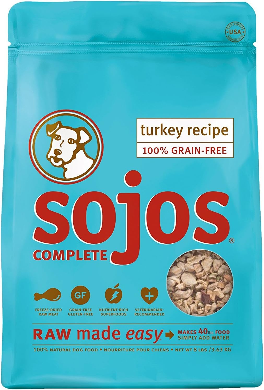 SOJOS-Complete-Grain-Free-Freeze-Dried-Turkey-Raw-Natural-Dry-Dog-Food-Mix,-8-Pound-1016