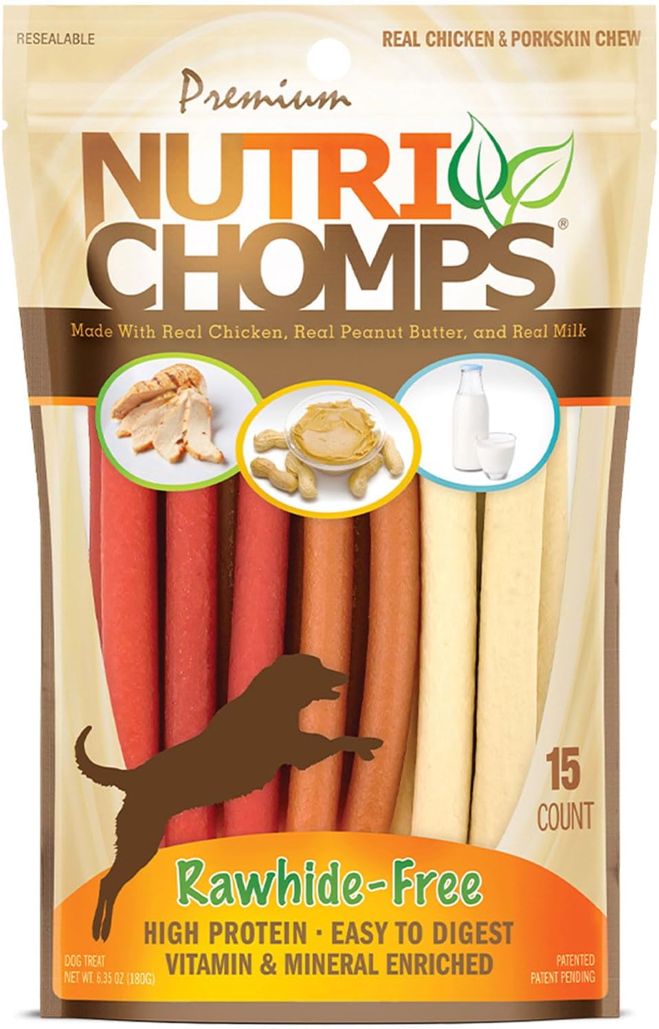 Dog-Chews,-5-inch-Twists,-Easy-to-Digest,-Rawhide-Free-4058