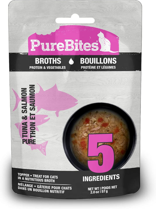 PureBites-Tuna-&-Salmon-Broths-for-Cats,-Only-5-Ingredients,-Case-of-18--181