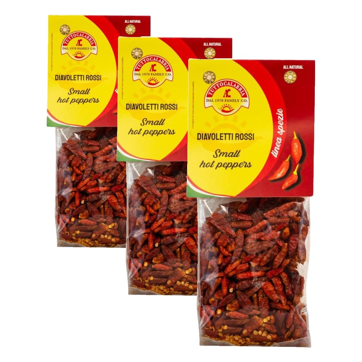 TUTTOCALABRIA-Diavoletti-Rossi-Chili-Peppers,-Dried-Hot-Peppers,-50-g-(Pack-of-237