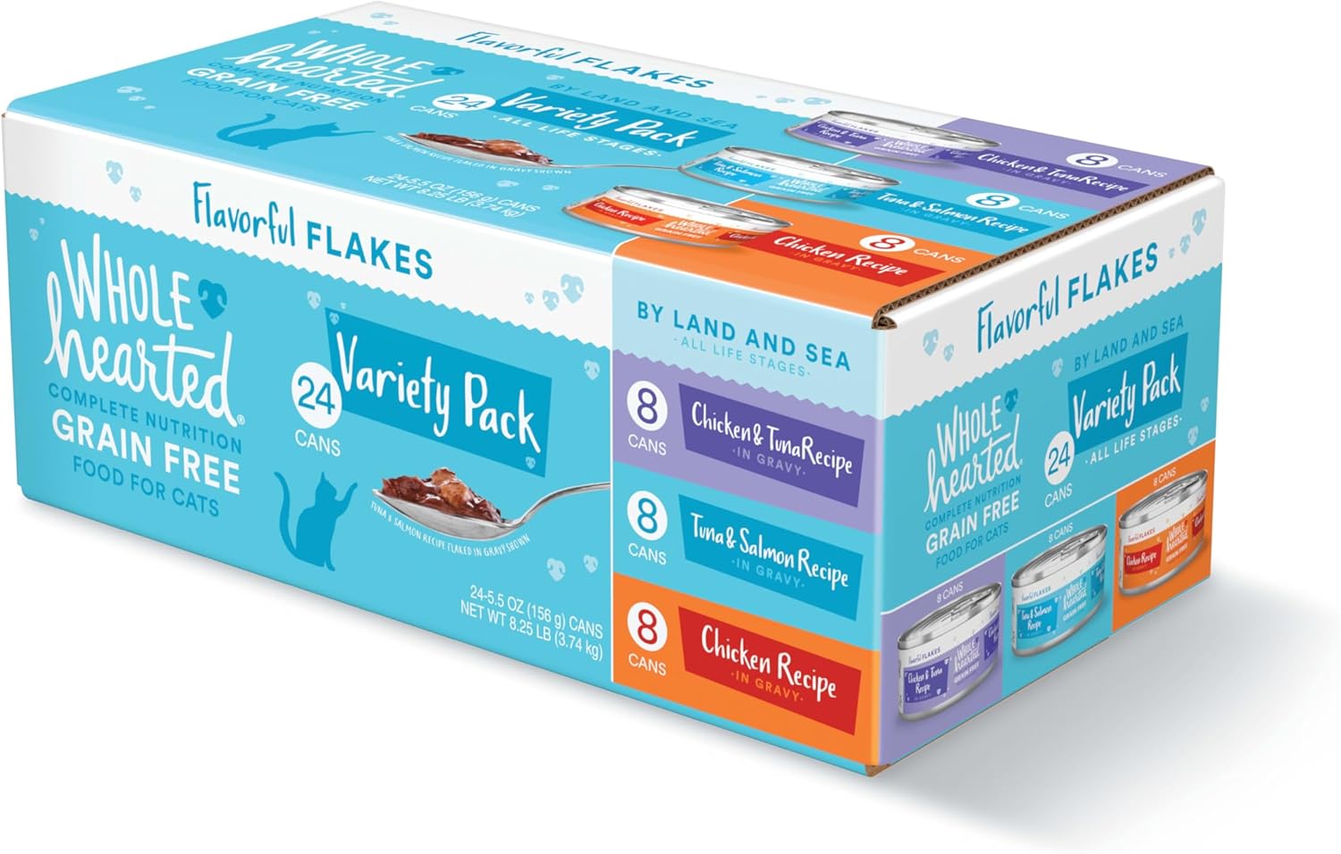 WholeHearted-Grain-Free-by-Land-and-Sea-Flaked-Wet-Cat-Food-Pack-All-Stages834
