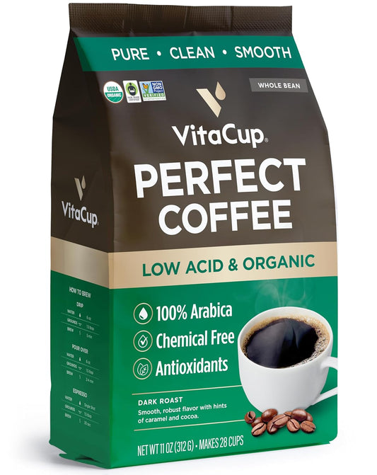 VitaCup-Perfect-Low-Acid-Coffee-Beans,-USDA-Organic-&-Fair-Trade,-Mycotoxin-Free,-2600