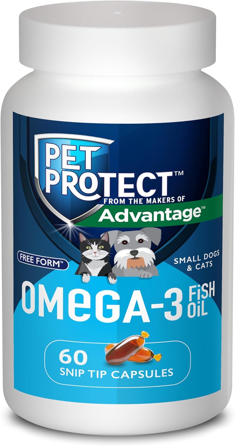 Cat-&-Small-Dog-Omega-3-Supplement,-Proprietary-Free-Form-Blend,-Supports-a-Normal-1309