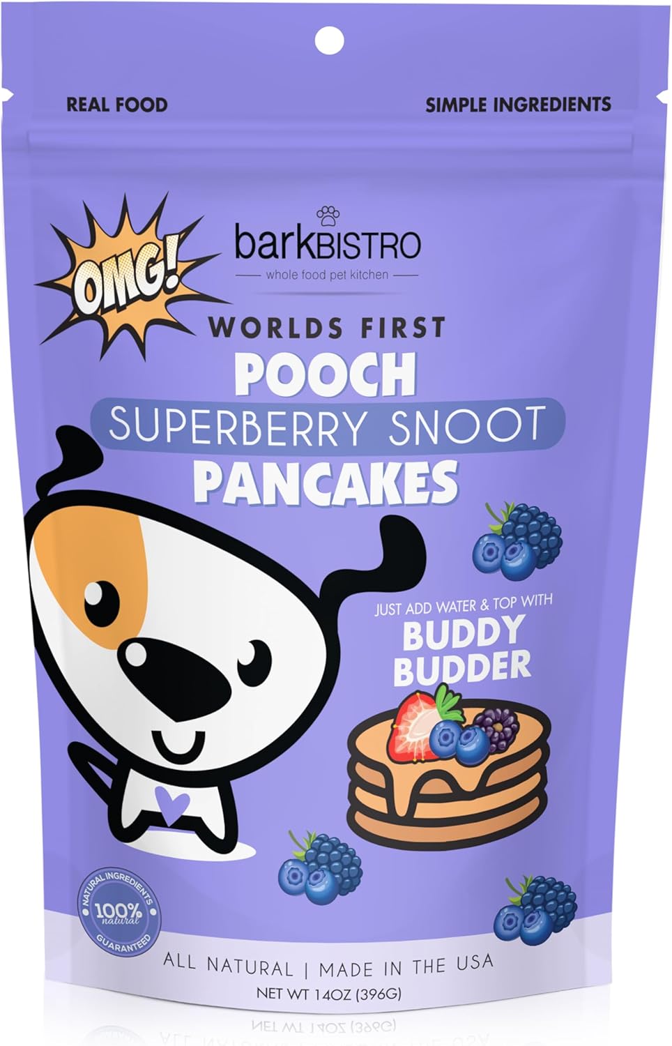 Superberry-Snoot-Pooch-Pancakes-top-w/-Buddy-BUDDER,-951