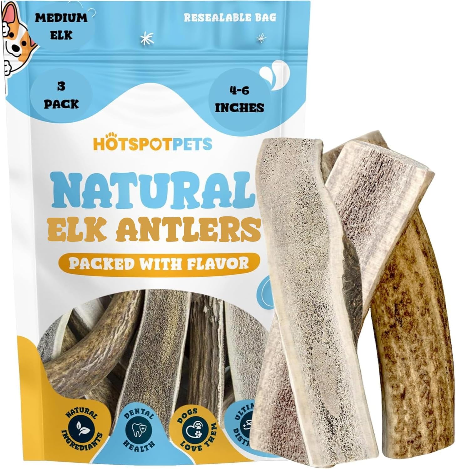 hotspot-pets-Split-Elk-Antlers-for-Dogs---46177-Inch-Long-Chews,(3-405
