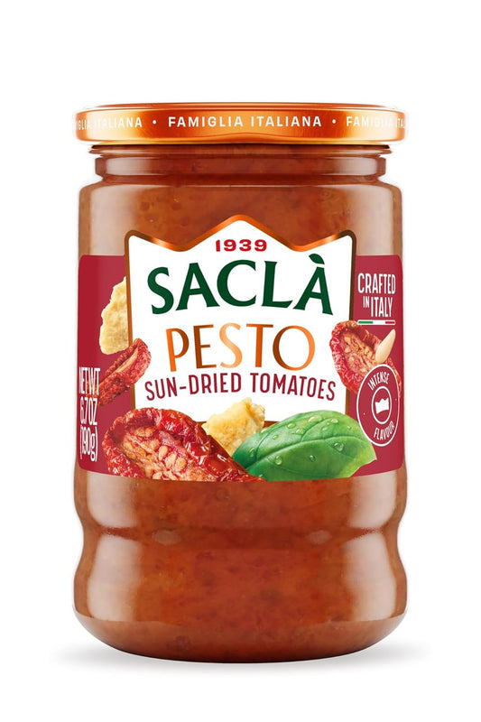 SACLA-Sundried-Tomato-Pesto-|-Authentic-Imported-Italian-Sun-Dried-Tomatoes-and-Cheese-500