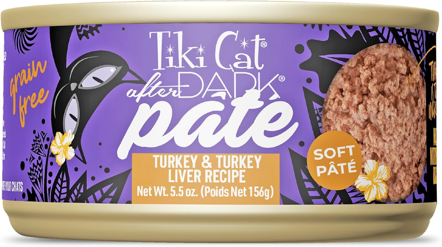 Tiki-Cat-After-Dark-Soft-Paté-Wet-Cat-Food,-Turkey-&-Turkey-Liver-196