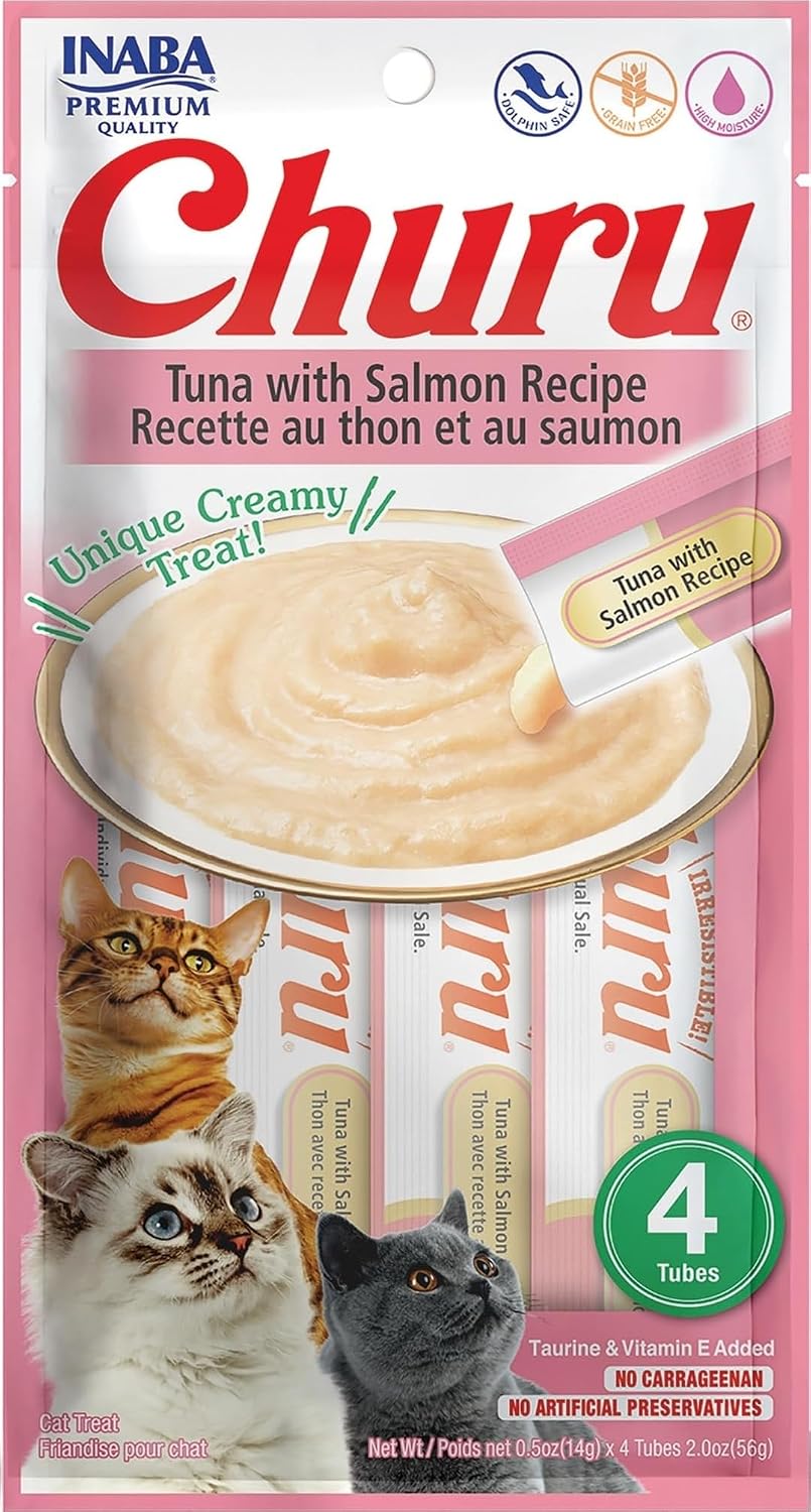 INABA-Churu-Cat-Treats,-Grain-Free,-Lickable,-Squeezable-Creamy-Purée-Cat-Treat/Topper-with-Vitamin-E-602