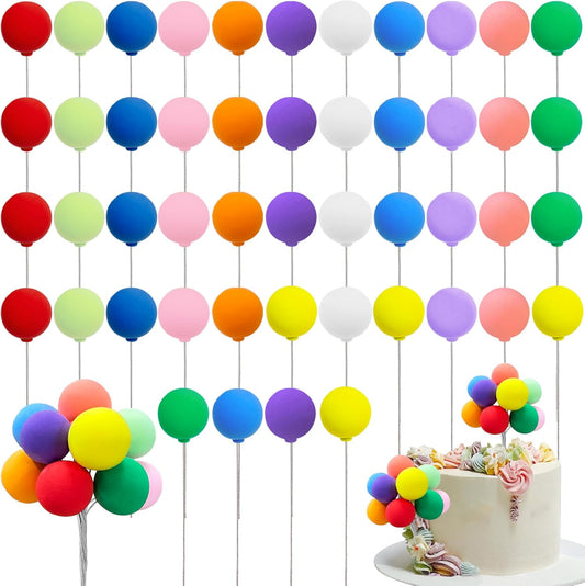 48-PCS-Colorful-Balloon-Cake-Topper-Round-Mini-Balloon-Cupcake-Toppers-Cake-for-Birthday-418