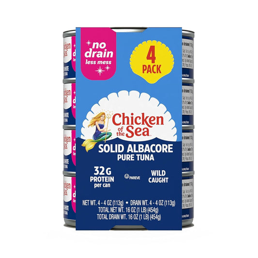 Chicken-of-the-Sea-Wild-Caught-Solid-White-Pure-Albacore,-No-Drain,-4-738