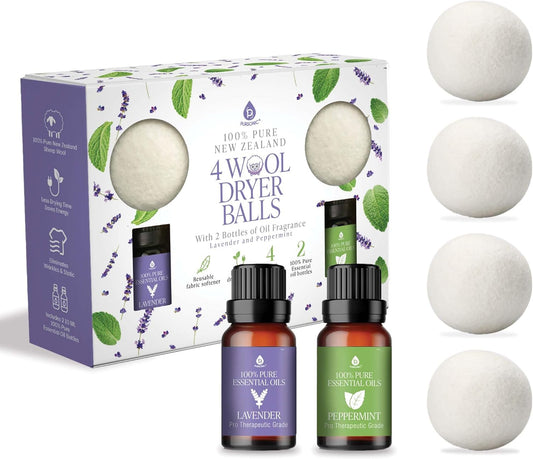 Pursonic-4-Pack-Laundry-Wool-Dryer-Balls-with-Lavender-&-Peppermint-Essential-Oil-729