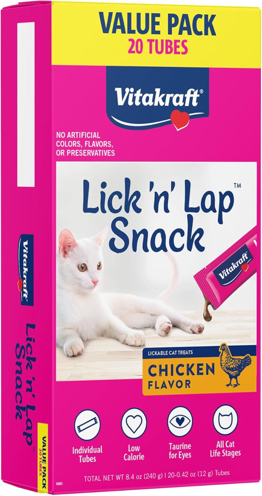 Vitakraft-Lick-'n'-Lap-Snack-Cat-Treat,-Chicken,-20pk-3