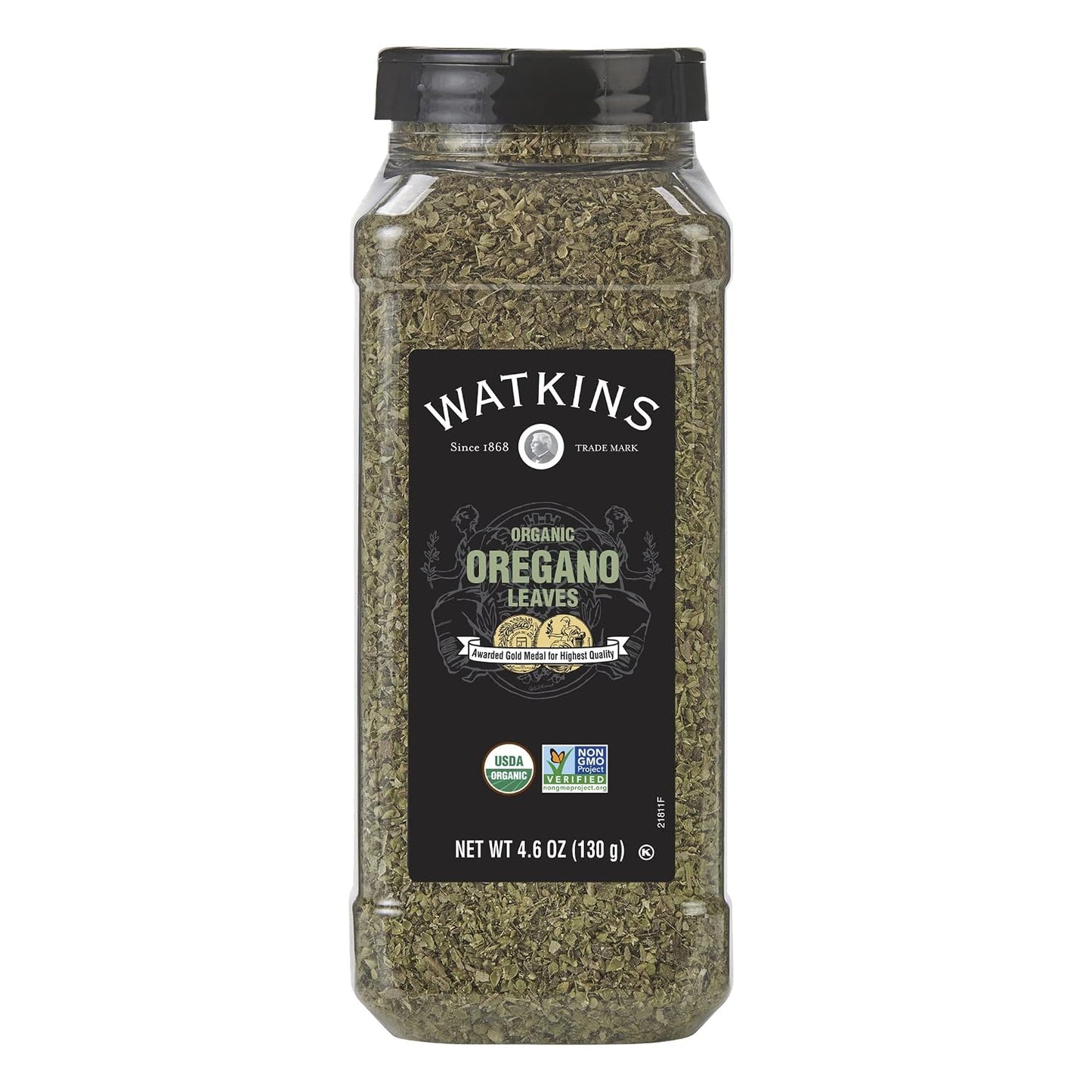 Watkins-Gourmet-Spice,-Organic-Oregano,-Bulk-Food-Service-Size,-4.6-oz-(Pack-1427