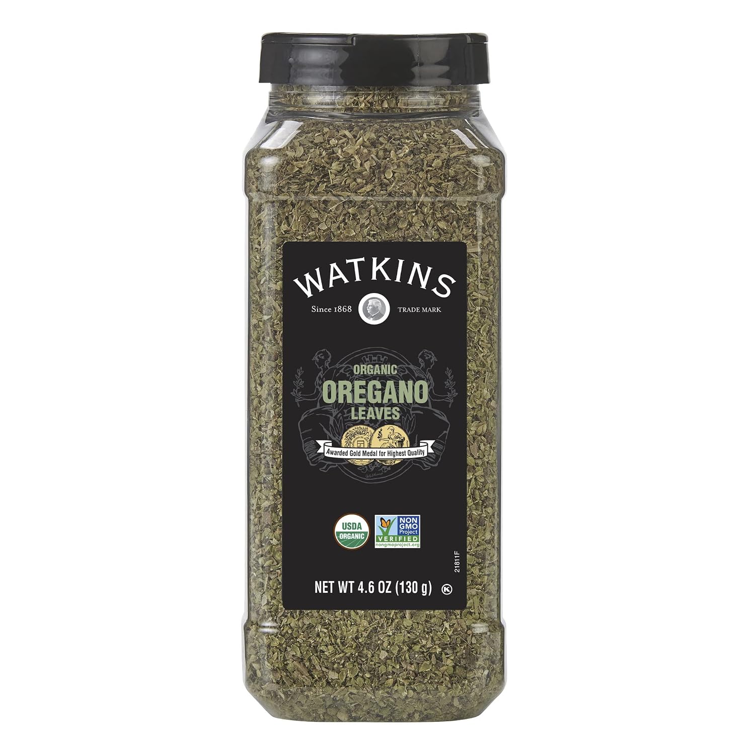 Watkins-Gourmet-Spice,-Organic-Oregano,-Bulk-Food-Service-Size,-4.6-oz-(Pack-1427