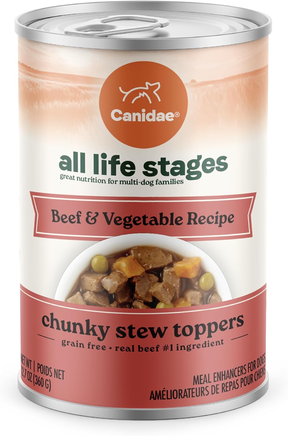 Canidae-All-Life-Stages-Wet-Dog-Food,-Chunky-Stew-Toppers,-Beef-&-Vegetable-1106