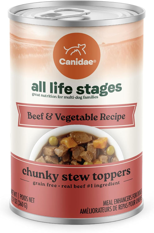Canidae-All-Life-Stages-Wet-Dog-Food,-Chunky-Stew-Toppers,-Beef-&-Vegetable-1106