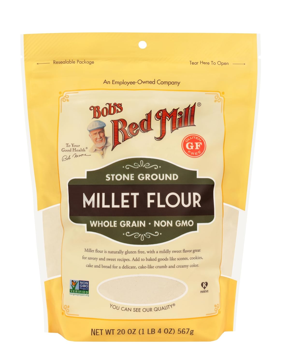 Bob's-Red-Mill-Stone-Ground-Whole-Grain,-Millet-Flour,-20-Ounce-(Pack-539