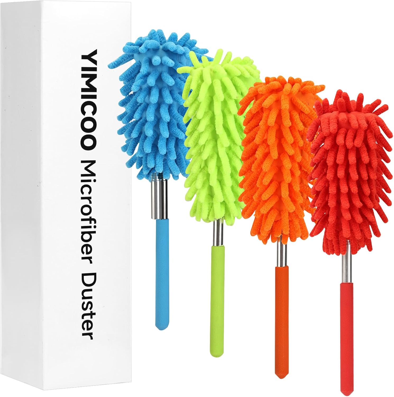 Microfiber-Duster-for-Cleaning,-YIMICOO-4PCS-Hand-Washable-Dusters-with-3090