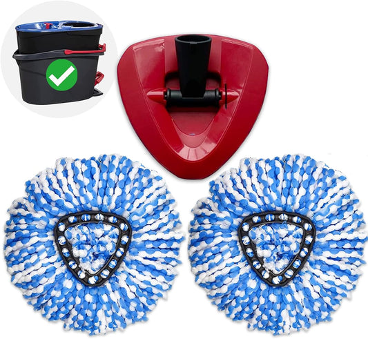Mop-Replace-Head-Compatible-with-O-Cedar-Spin-Mop-Replacement-Head-2-Tank-System-Triangle-Microfiber-1225