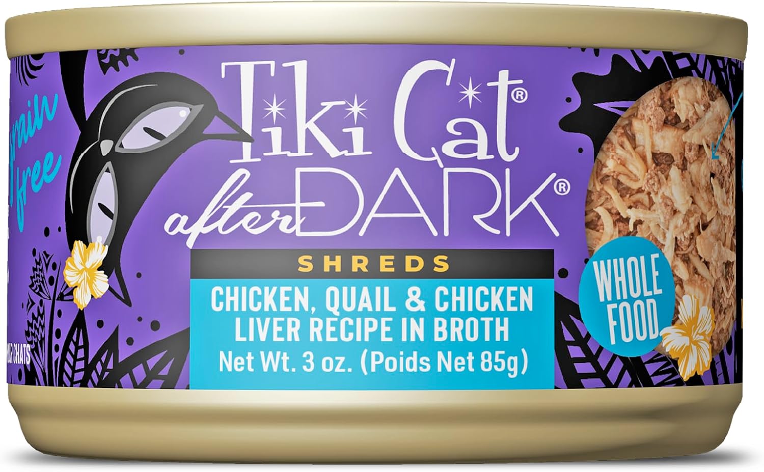 Tiki-Cat-After-Dark-Shreds-Wet-Cat-Food,-Chicken,-Quail-&-Liver,-oz.-(12522