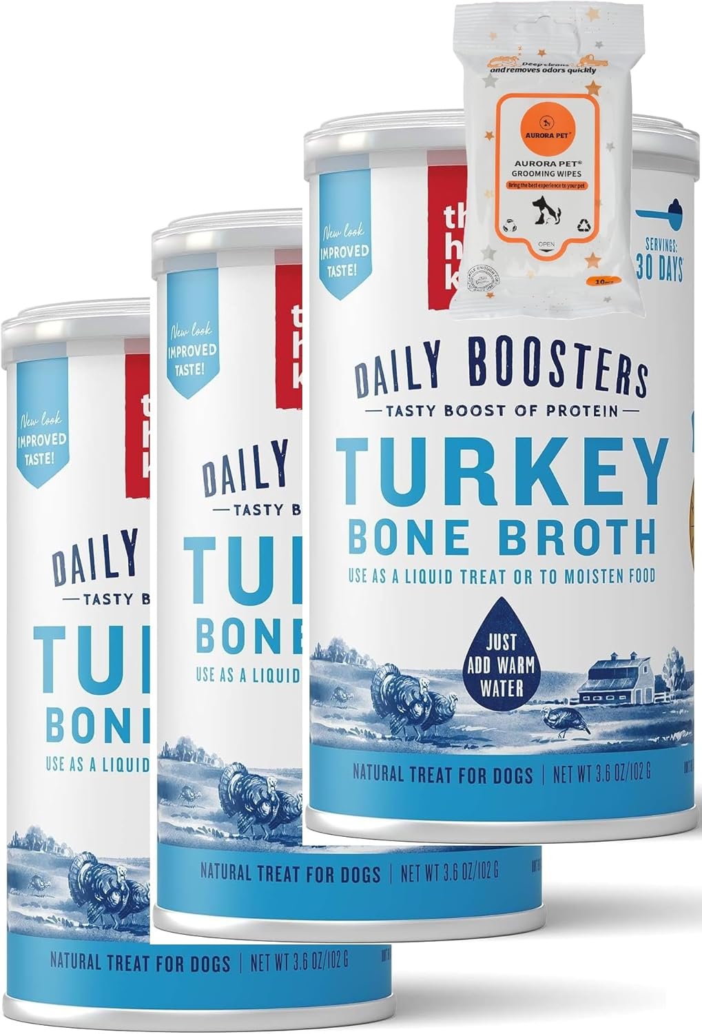 Aurora-Pet-Set--3-Daily-Boosters-Caldo-instantáneo-de-946