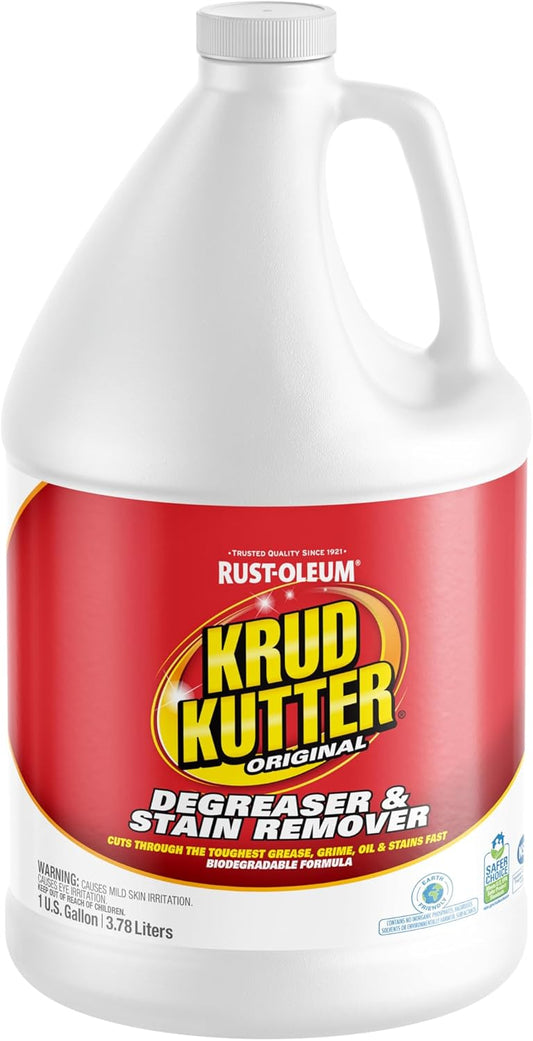 Krud-Kutter-Original-Concentrated-Cleaner-Degreaser,-1-Gallon,-Heavy-Duty-Multi-Surface-Cleaner-for-Grease,-1270