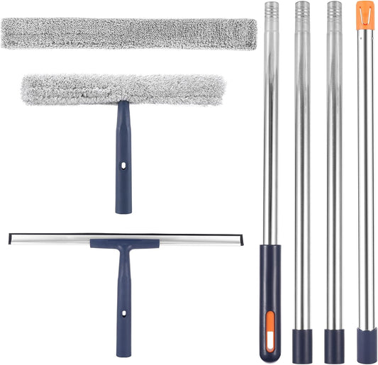 Squeegee-for-Window/Floor-Cleaning-Combination,12"-Squeegee-and-16"-Squeegee-Microfiber-3491