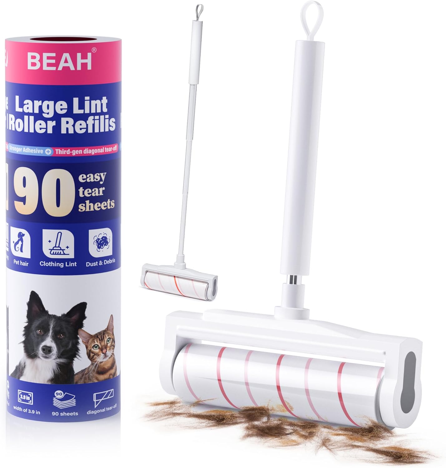 BEAH-Large-Lint-Rollers-for-Pet-Hair-Extra-Sticky,9.45''-Dog-484